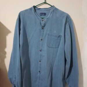 GAP Denim Button Down Shirt XXL